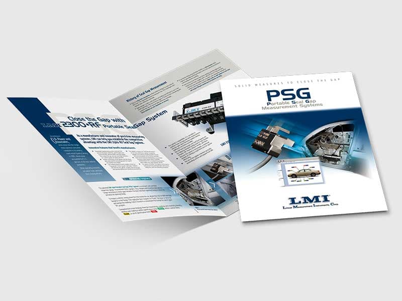 Printed brochure for PSG