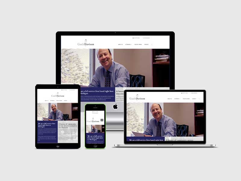 View gaultdavison.com in Iframe